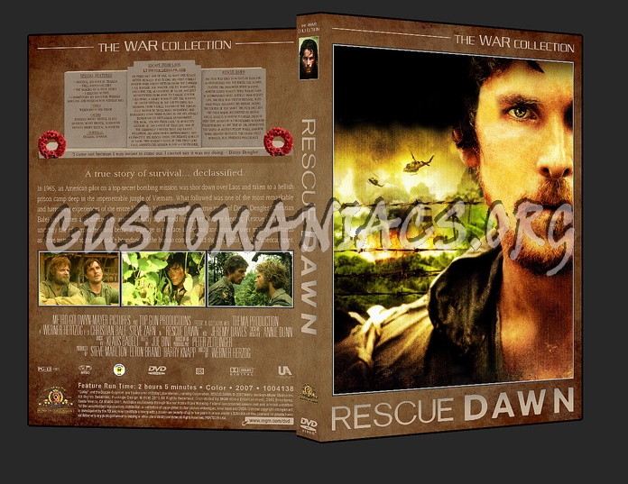 War Collection Rescue Dawn dvd cover