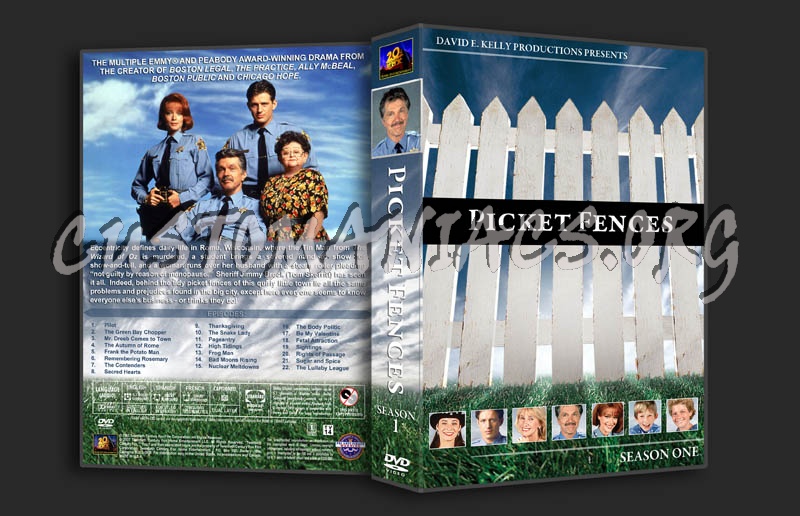 Picket Fences - Seasons 1-4 dvd cover