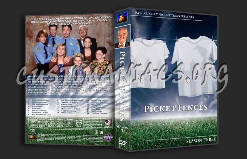 Picket Fences - Seasons 1-4 dvd cover