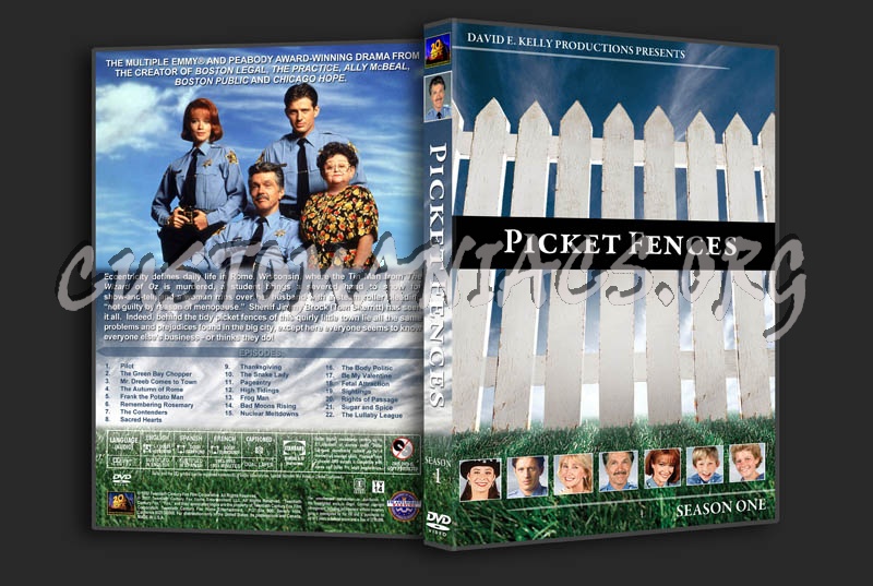 Picket Fences - Seasons 1-4 dvd cover