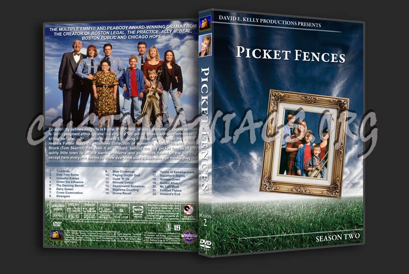 Picket Fences - Seasons 1-4 dvd cover