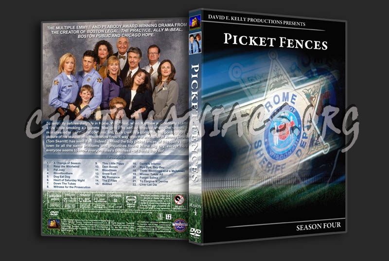 Picket Fences - Seasons 1-4 dvd cover