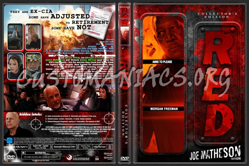 Red dvd cover