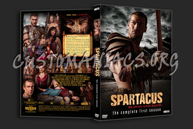 Spartacus: Blood and Sand dvd cover