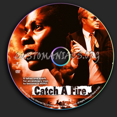 Catch a Fire dvd label