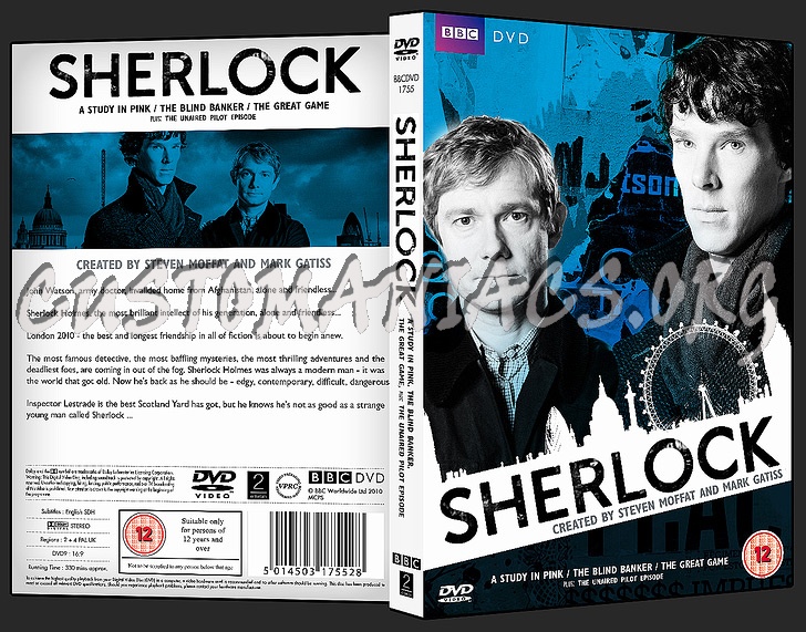 Sherlock (2010) dvd cover