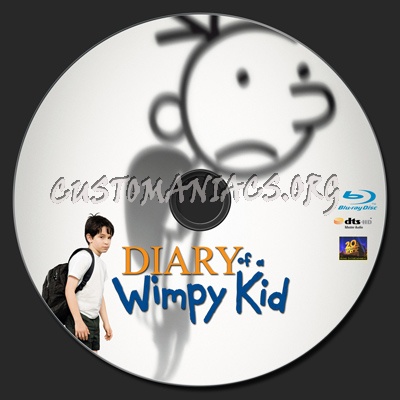 Diary of a Wimpy Kid blu-ray label