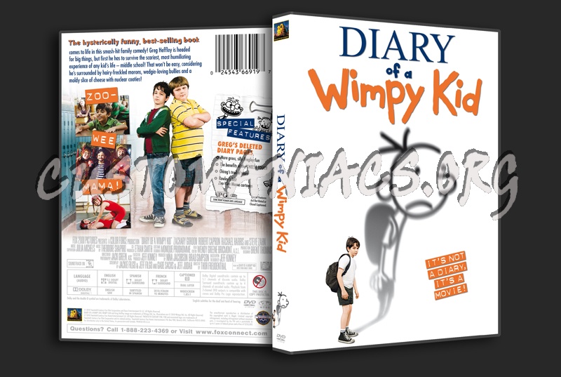 Diary Of A Wimpy Kid dvd cover