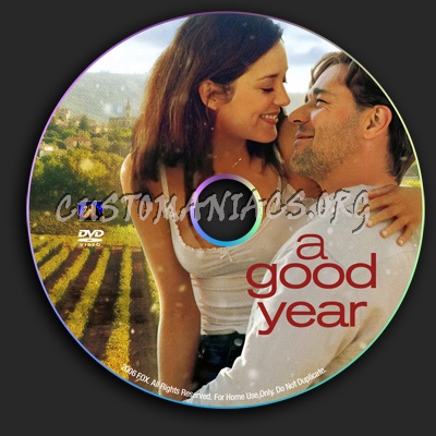 Good Year DVD Label Corected dvd label