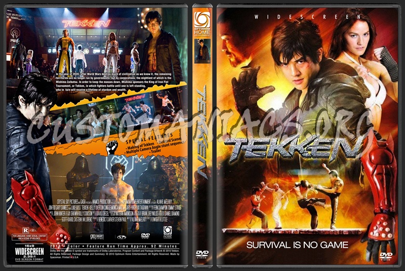 Tekken dvd cover