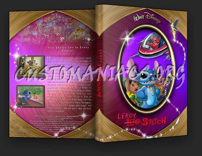 Leroy and Stitch dvd cover