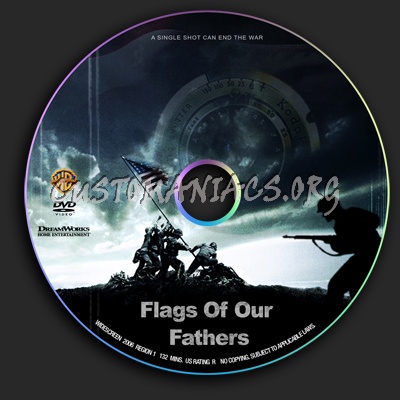 Flags of our Fathers dvd label