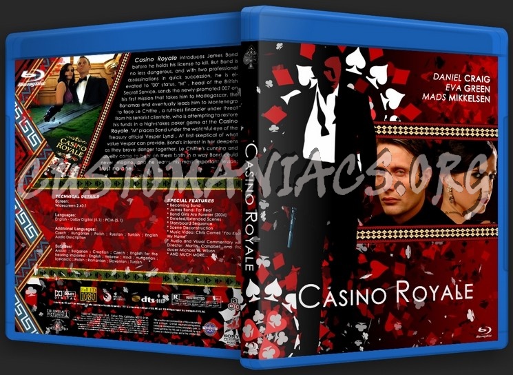 Casino Royale blu-ray cover