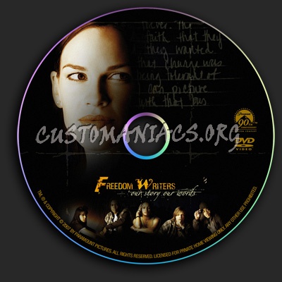 Freedom Writers dvd label