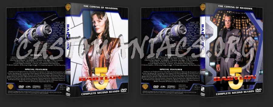 Babylon 5 Complete Season 1-5 dvd cover