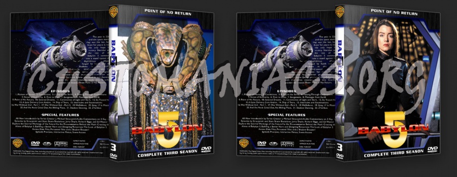 Babylon 5 Complete Season 1-5 dvd cover