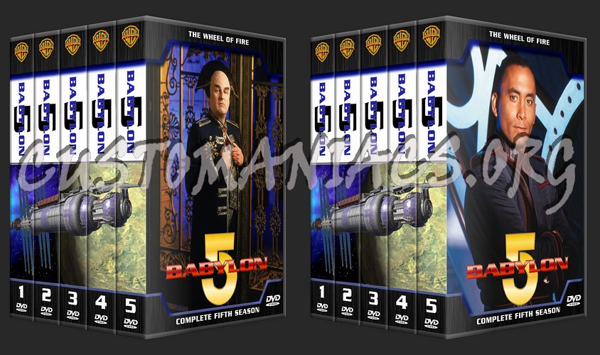 Babylon 5 Complete Season 1-5 dvd cover