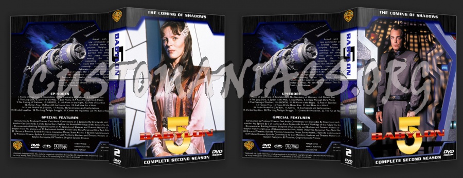 Babylon 5 Complete Season 1-5 dvd cover