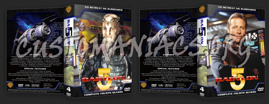 Babylon 5 Complete Season 1-5 dvd cover