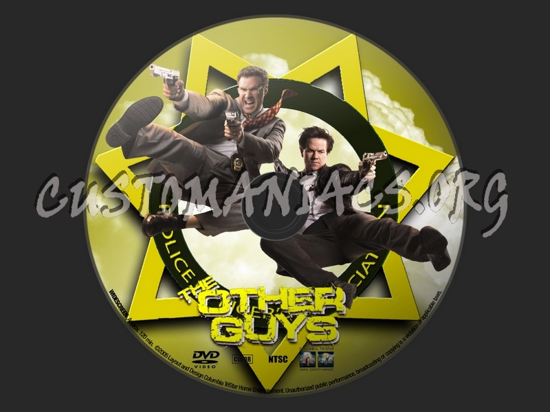 The Other Guys dvd label