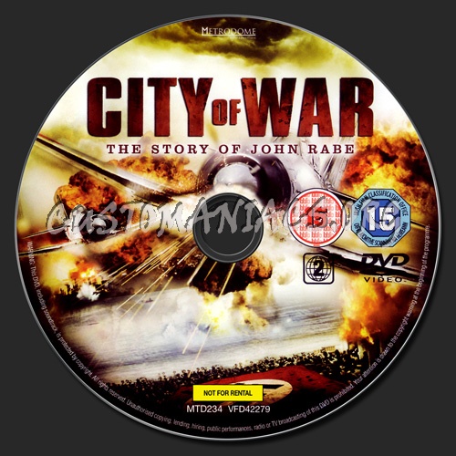 City of War: The Story of John Rabe dvd label