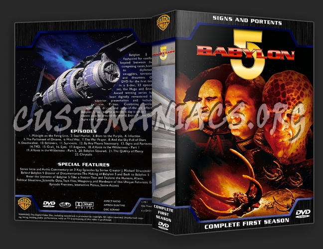 Babylon 5 / Movies / Crusade Complete Collection dvd cover