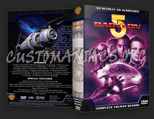 Babylon 5 / Movies / Crusade Complete Collection dvd cover