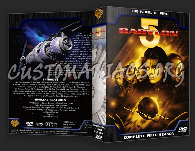 Babylon 5 / Movies / Crusade Complete Collection dvd cover