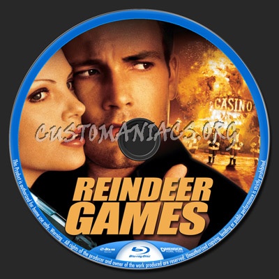 Reindeer Games blu-ray label