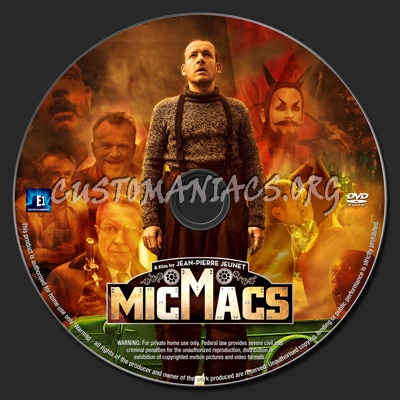 Micmacs dvd label