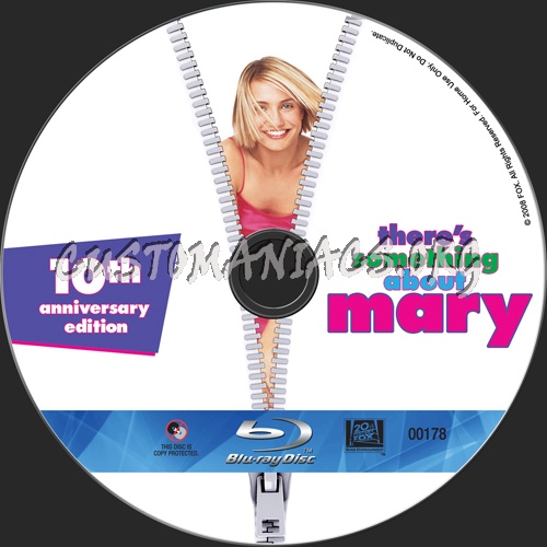 There's Something About Mary blu-ray label