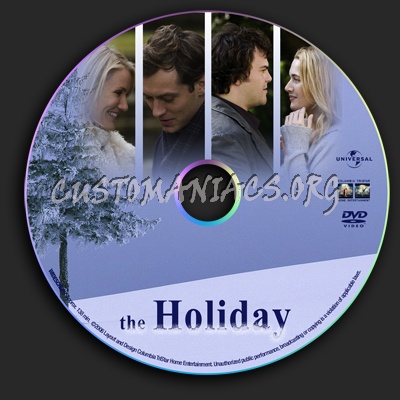 The Holiday dvd label