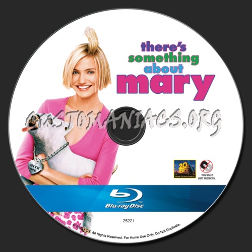 There's Something About Mary blu-ray label