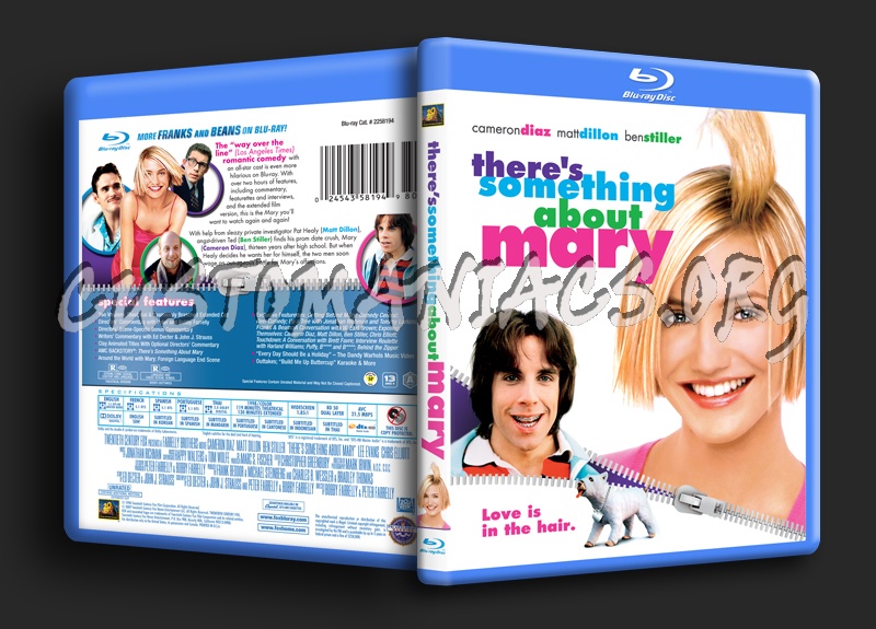 There's Something About Mary blu-ray cover