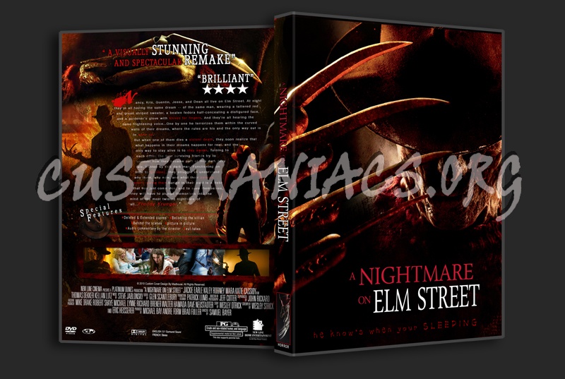 A Nightmare on Elm Street dvd cover