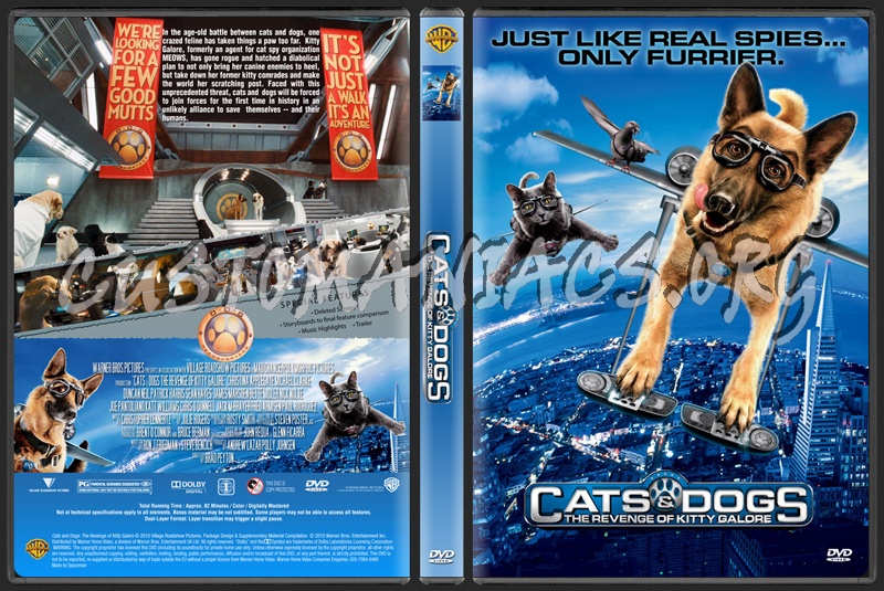 Cats & Dogs: The Revenge of Kitty Galore dvd cover