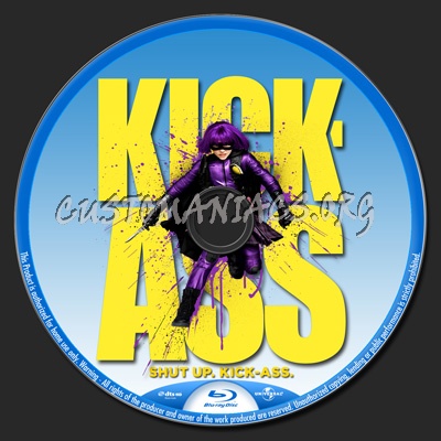 Kick-Ass blu-ray label