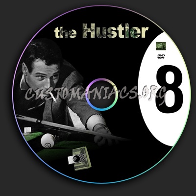 The Hustler dvd label