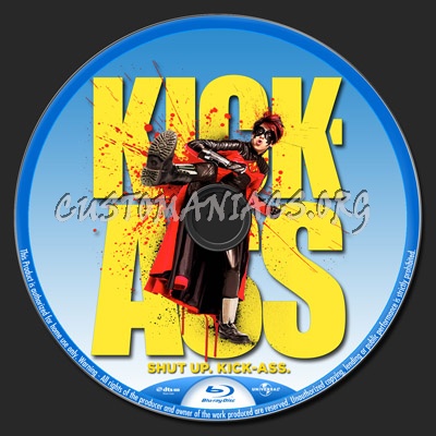 Kick-Ass blu-ray label