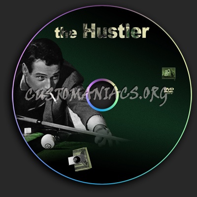 The Hustler dvd label