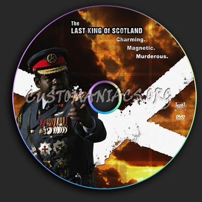 The Last King of Scotland dvd label