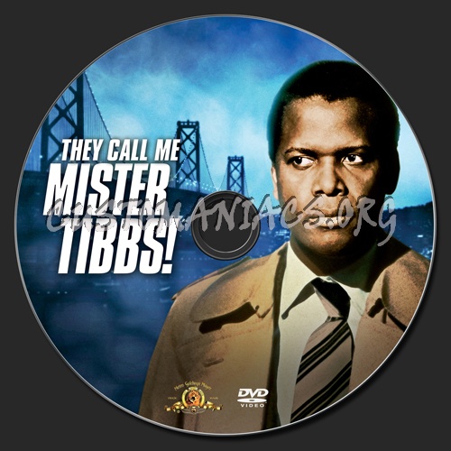 They Call Me Mister Tibbs! dvd label