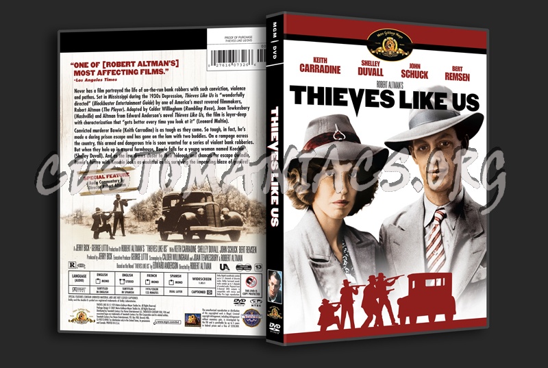 Thieves Like Us dvd cover