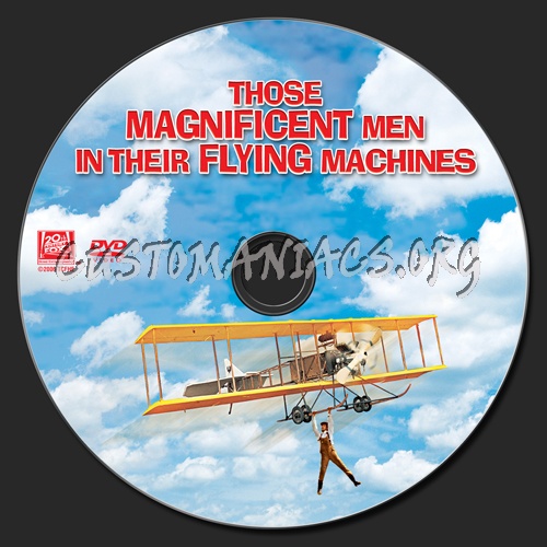 Those Magnificent Men in Their Flying Machines dvd label