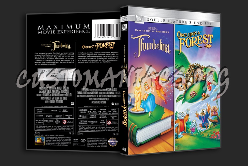 Thumbelina / Once Upon a Forest dvd cover