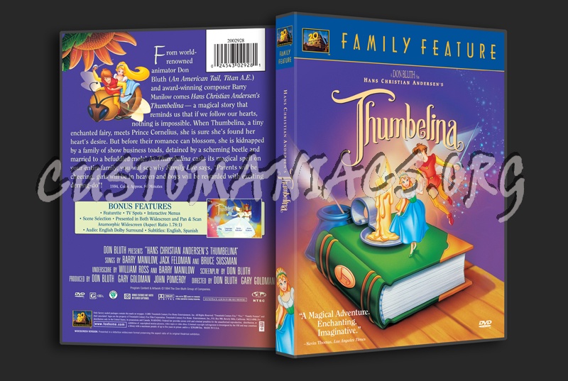 Thumbelina dvd cover