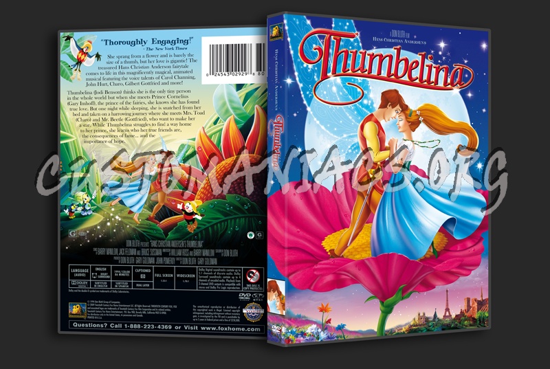 Thumbelina dvd cover