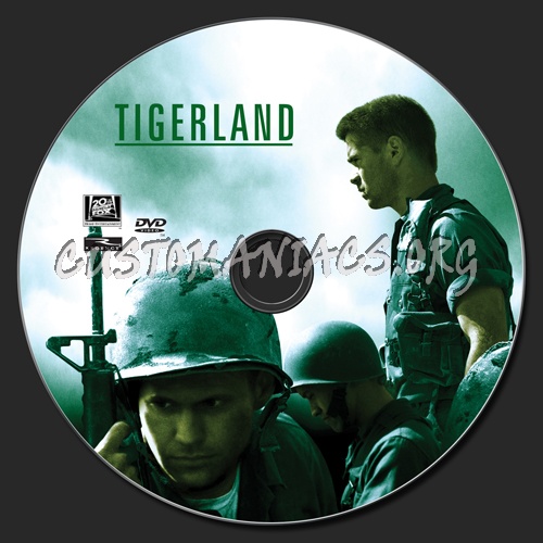Tigerland dvd label