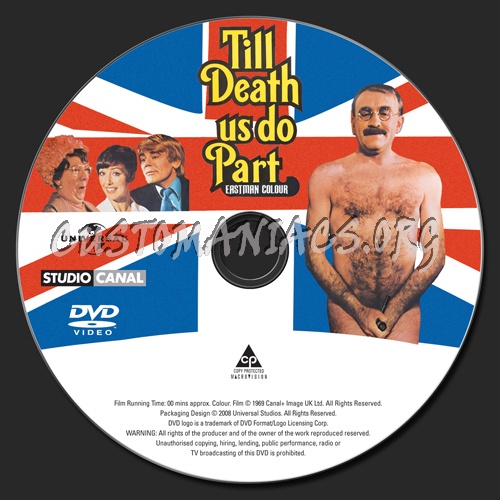 Till Death Us Do Part dvd label