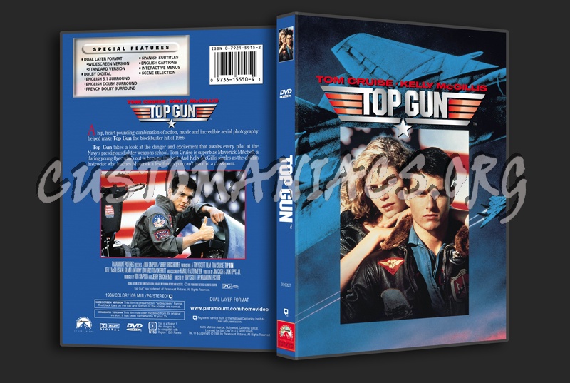 Top Gun dvd cover